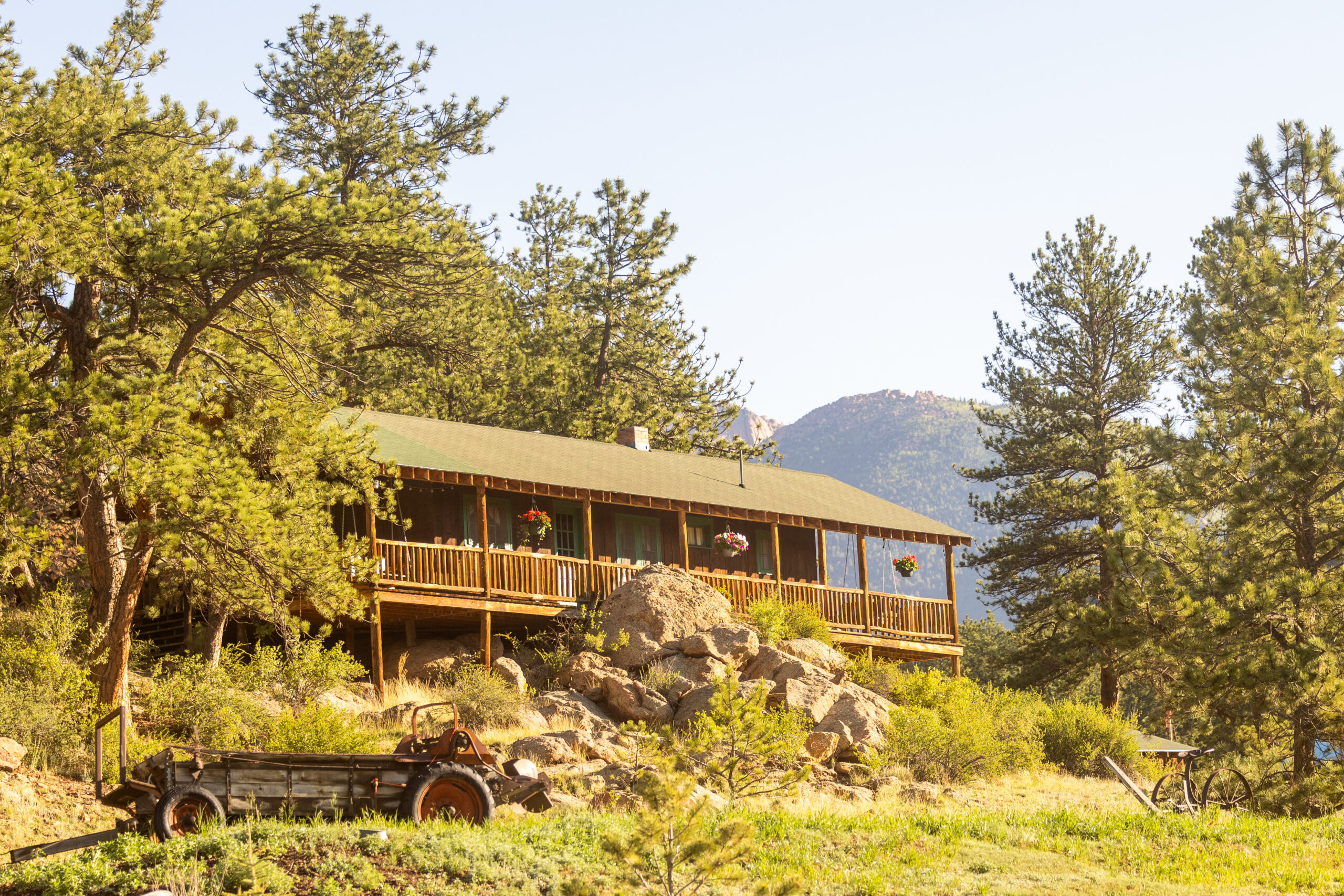 Tarryall Cabin Front