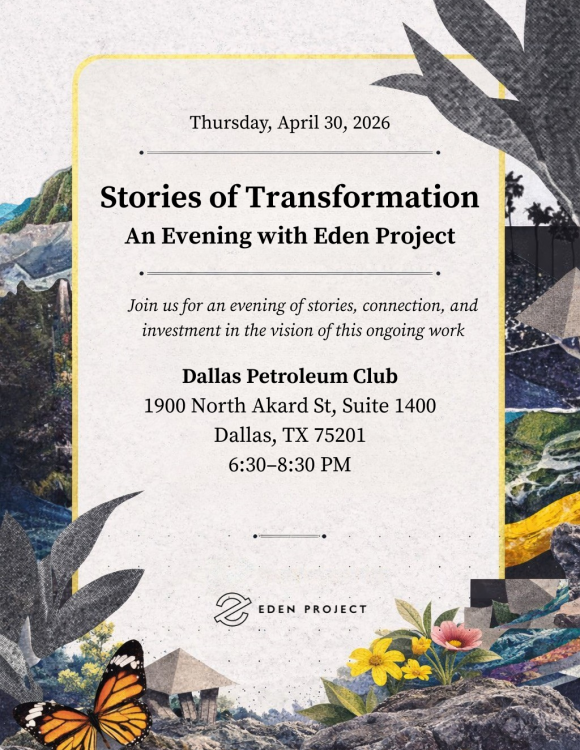 Web Stories of Transformation An Evening with Eden Project